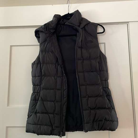 The North Face Black Hooded Vest - Picture 1 of 5
